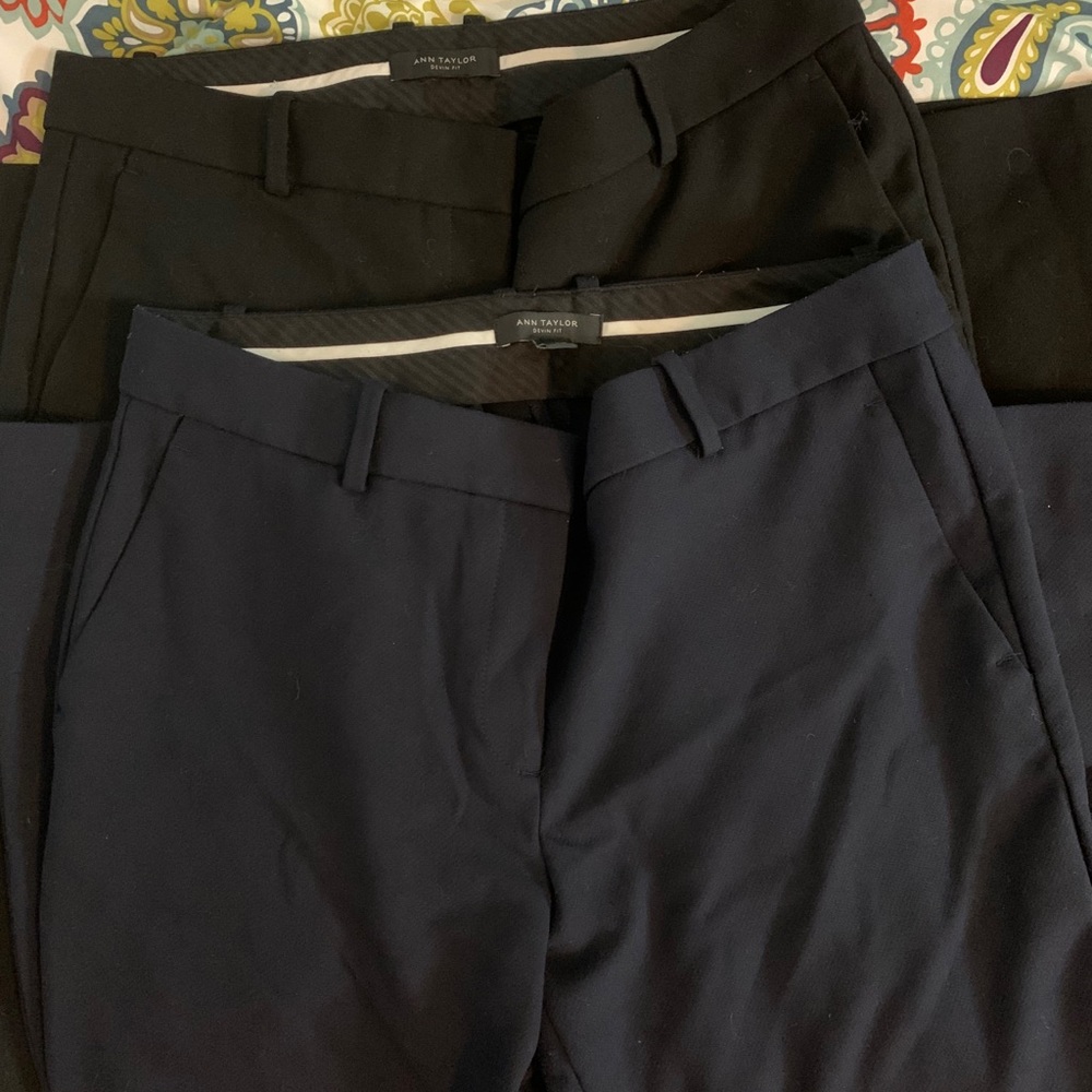 Ann Taylor Madison Flare Trousers